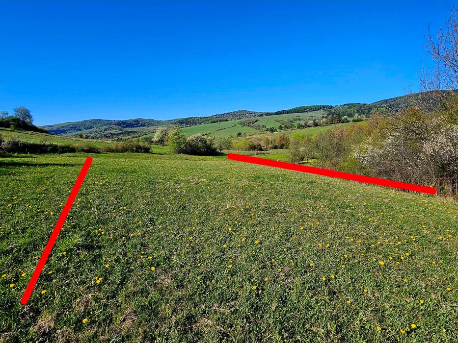 Unikalna działka w Beskidzie Niskim – Myscowa | 41 arów | przy naturze - Widok 2