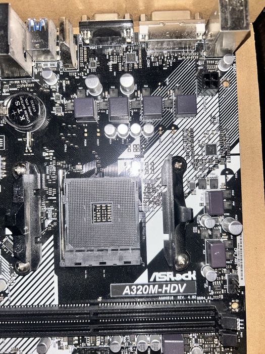 Płyta główna ASRock A320M-HDV – Socket AM4 – mATX