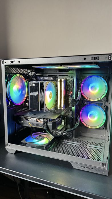 Komputer gamingowy GTX, Ryzen 5, b450 tomahawk, 32gb Ram, super stan