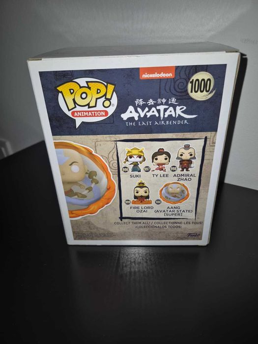 Funko Pop! Avatar: Aang (Avatar State) #1000, Korra #761 e Zuko #538