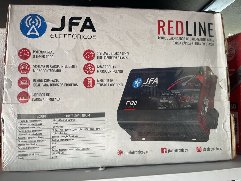 Fonte - cargador 120 amp JFA
