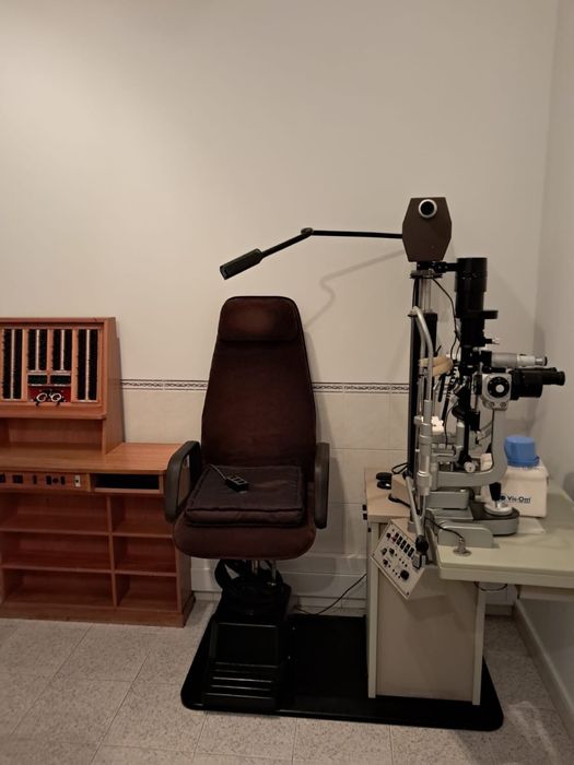 Biomicrospopio / Lampada de fenda / retrorefletor / projetor / Caixa