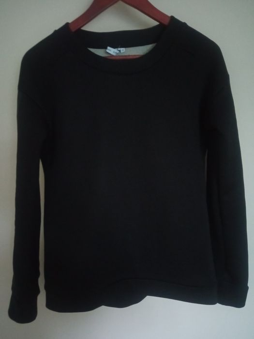 Other&Stories cos czarna minimalistyczna bluzka bluza 38