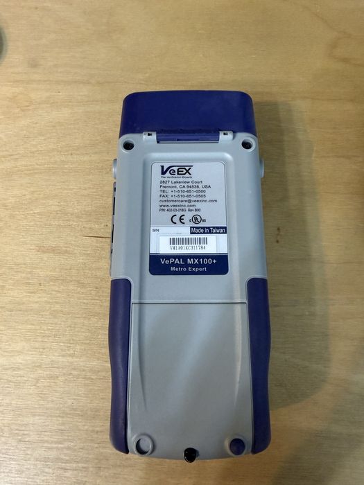 Tester sieci/światłowodów VEEX MX100+