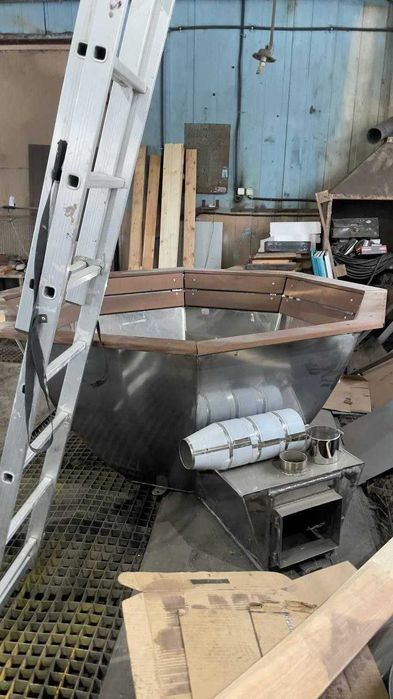 ‼️ КРИШКА У ПОДАРУНОК ‼️ Банний чан на дровах • Карпатский чан/купель