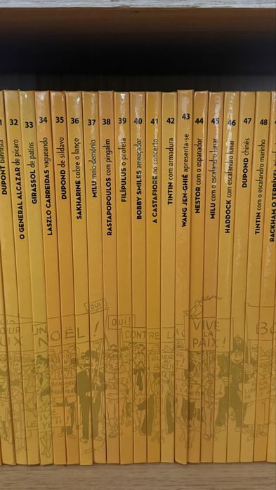 Figuras de Tintin a colecao oficial