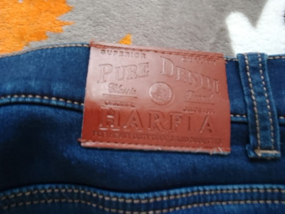 Męskie spodnie ocieplane