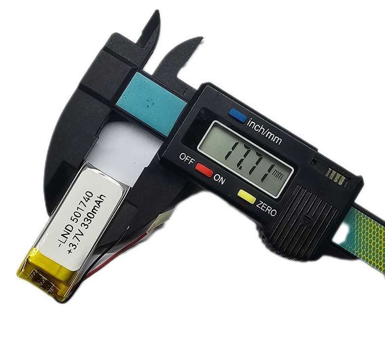 Ogniwo Baterii Bateria Akumulator 501740. 5,0x17x40 330mAh nr 2