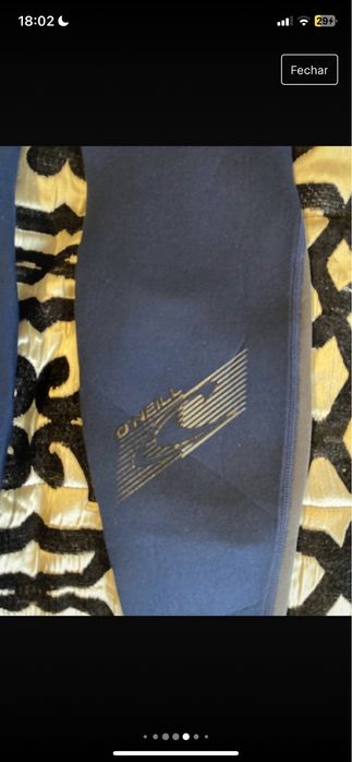 Fato de surf tamanho s