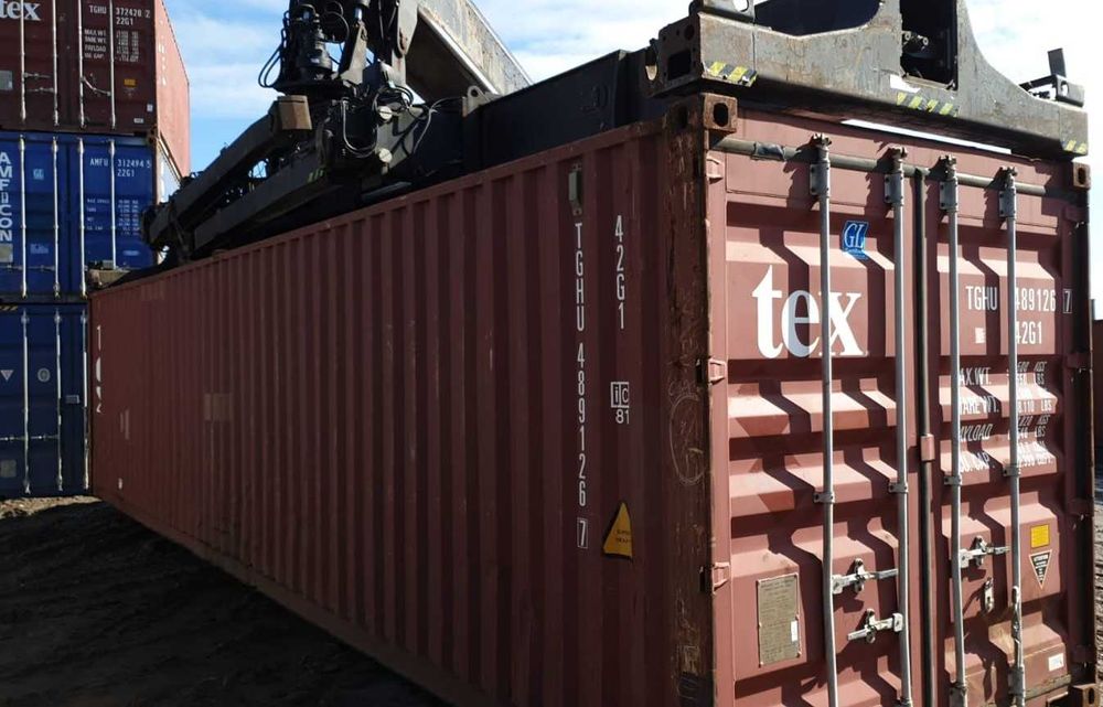 Kontener morski 40DV/DC, magazyn, garaż  AB