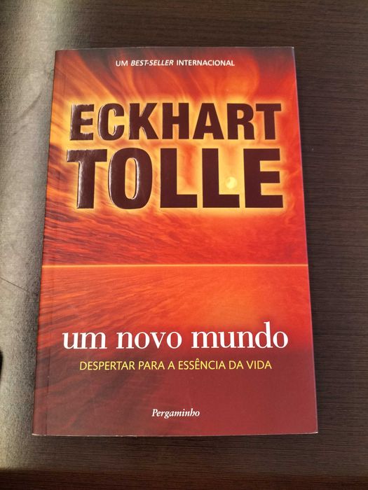 Livro "Um novo mundo" de Eckhart Tolle (NOVO)