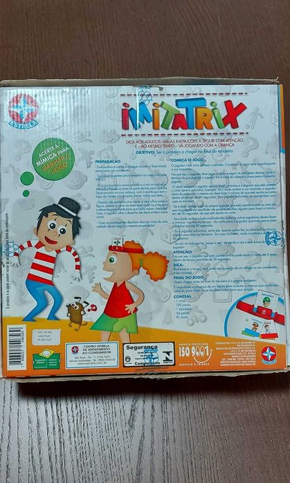 Jogo Imitatrix (jogo de mímica)-Estrela