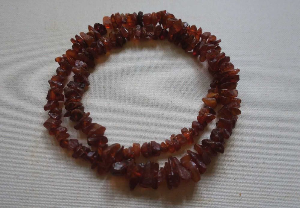 Korale prawdziwy bursztyn bałtycki