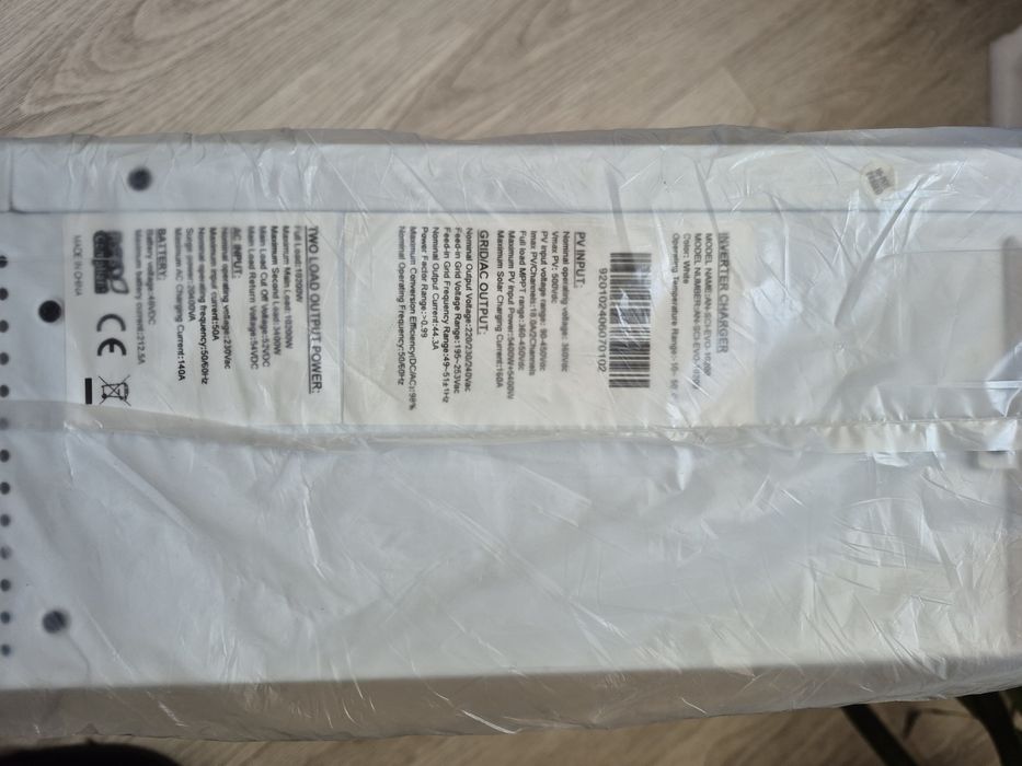 НОВИЙ!!! Anern 10,2 кВт гібридний інвертор