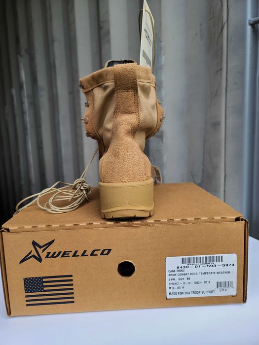 buty wojskowe Wellco (US Army) vibram - pustynne