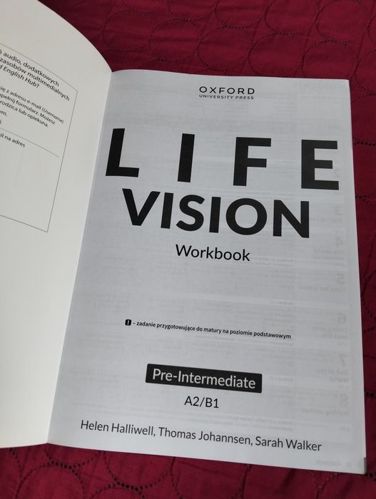 Life Vision Workbook nowa