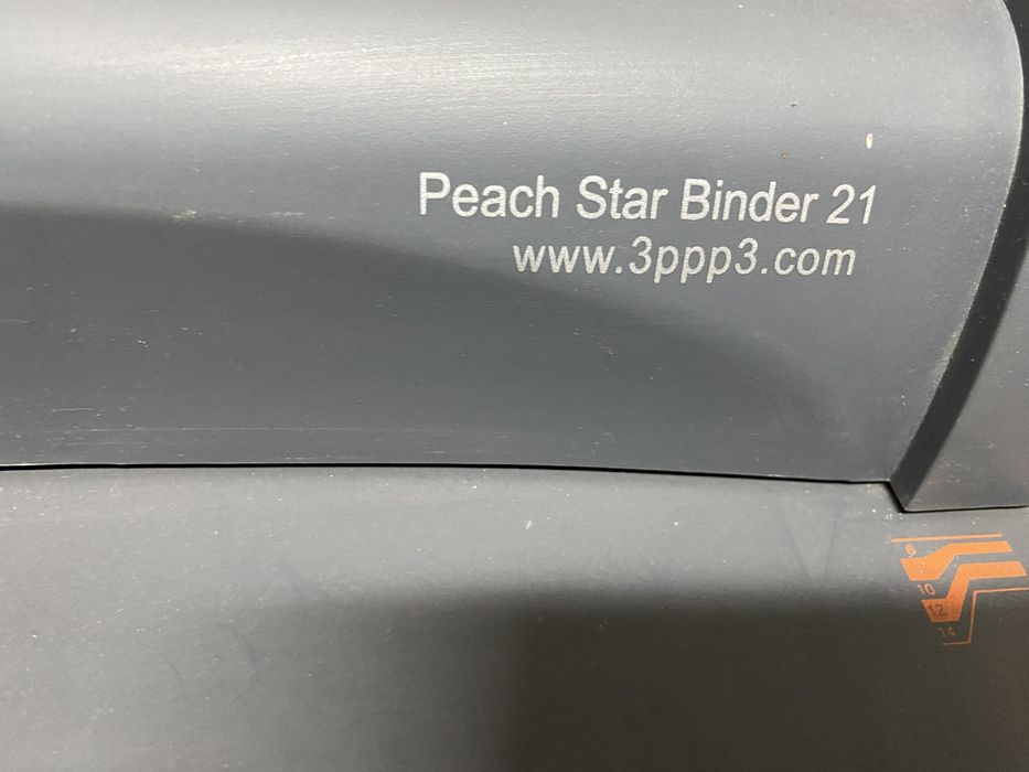 Maquina de encadernar + acessorios