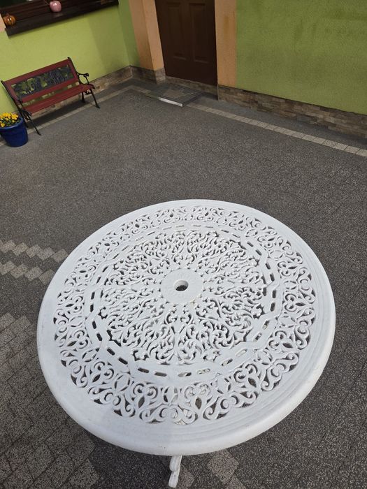 Zestaw ogrodowy aluminiowy