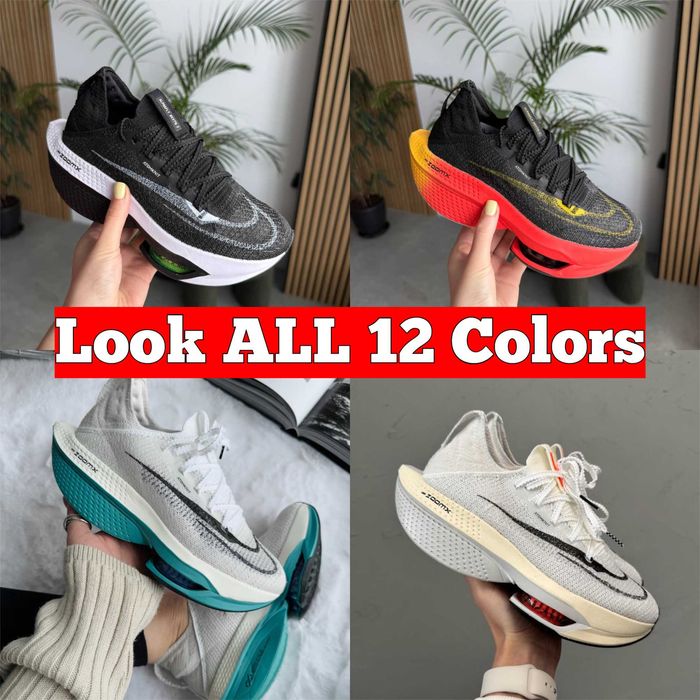 Летние Кроссовки Nike Air Zoom Alphafly Люкс Качество 36-45