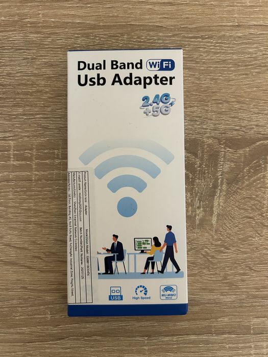 Продам дводіапазонний USB Wi-Fi адаптер (2.4 ГГц + 5 ГГц)