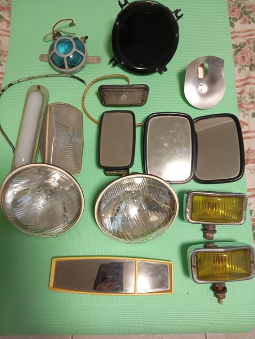 Фары, зеркала,противотуманные фары