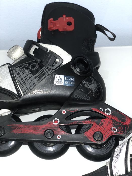 Patins em linha oxelo tamanho do 32 ao 34