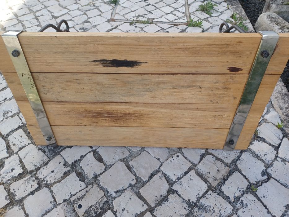 Assento de Baloiço Madeira e Ferro da marca OTAZEN