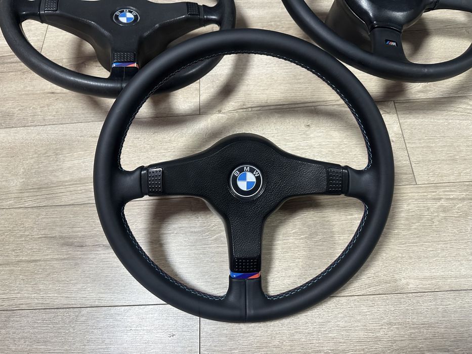 Руль кермо bmw e34 e28 e24 e30 e31 м тех 1 2 m tech  385mm