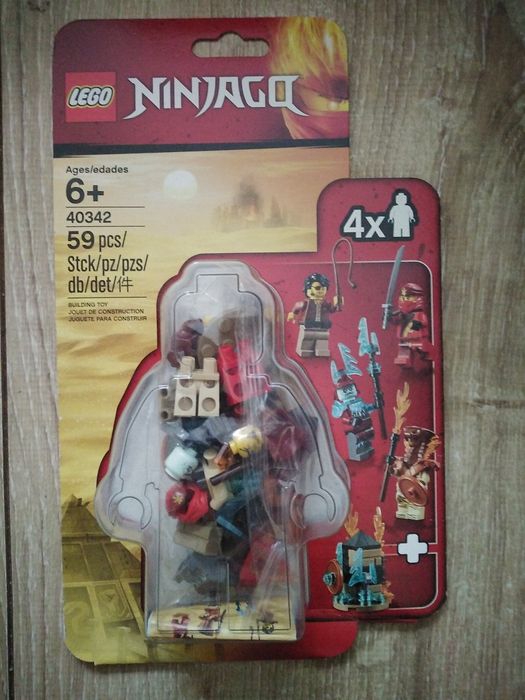 LEGO® 40342 Ninjago Zestaw minifigurek unikatowy Warszawa Włochy