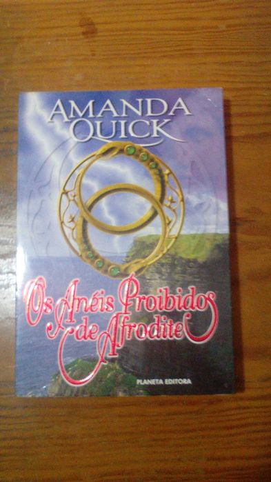 Os anéis proibidos de Afrodite, de Amanda Quick