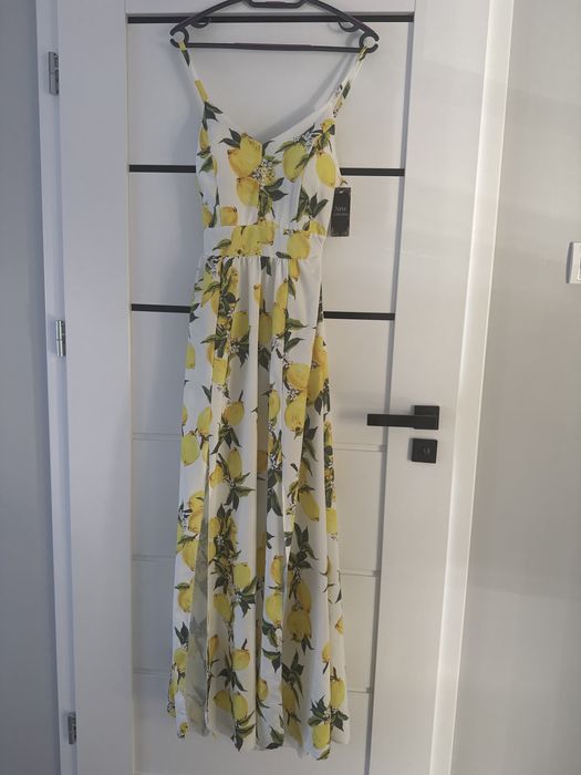 Sukienka Italia lato limoncello M Nowa