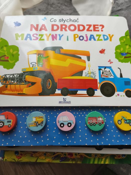 Na drodze. Maszyny i pojazdy książka dla dzieci