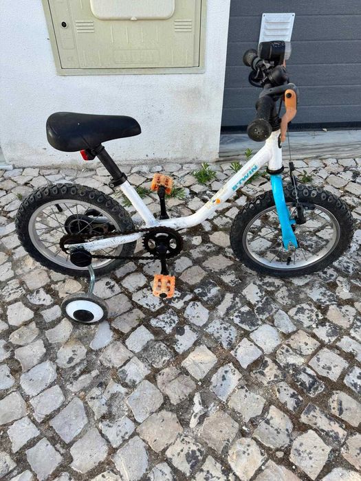 Bicicleta de criança BTWIN com rodinhas