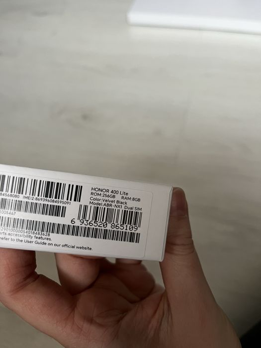 Telefon  z salonu nowy Honor 400 lite 5G 256gb