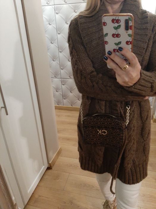 Kardigan wełniany Sisley xs/s