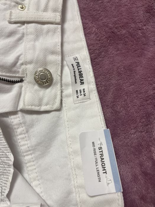 Джинси прямі,від pull&bear 34 розмір