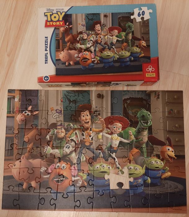 Puzzle Toy Story 60el. 4+ Trefl *wysyłka paczkomatem*