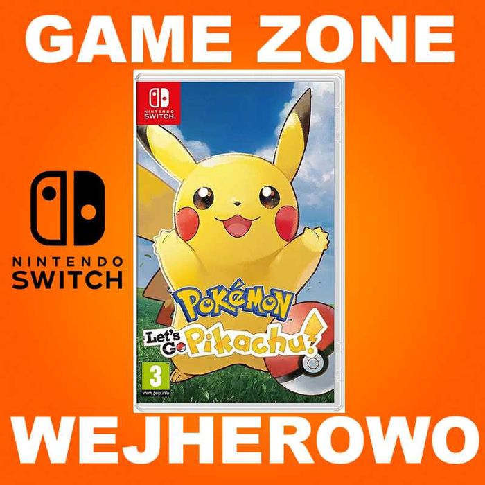 Pokemon Let's Go Pikachu Nintendo SWITCH + Lite + Oled