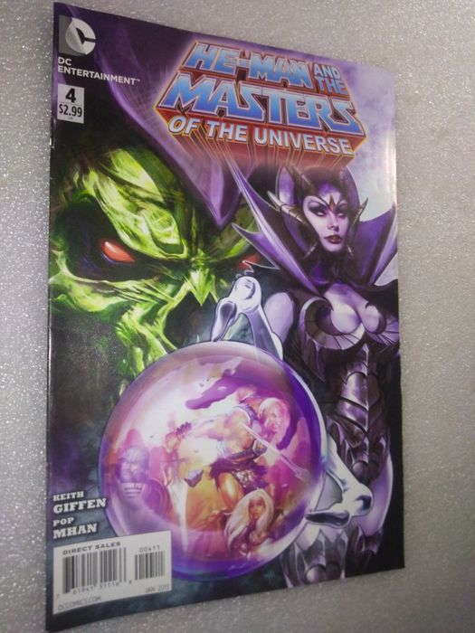 Antiga revista banda desenhada he man masters of the universe de 2013