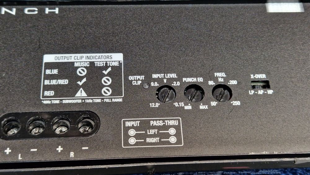 Rockford Fosgate Punch P1000x2 mocne dwa kanały klasa AB