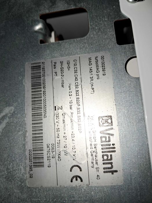 Esquentador  Vaillant