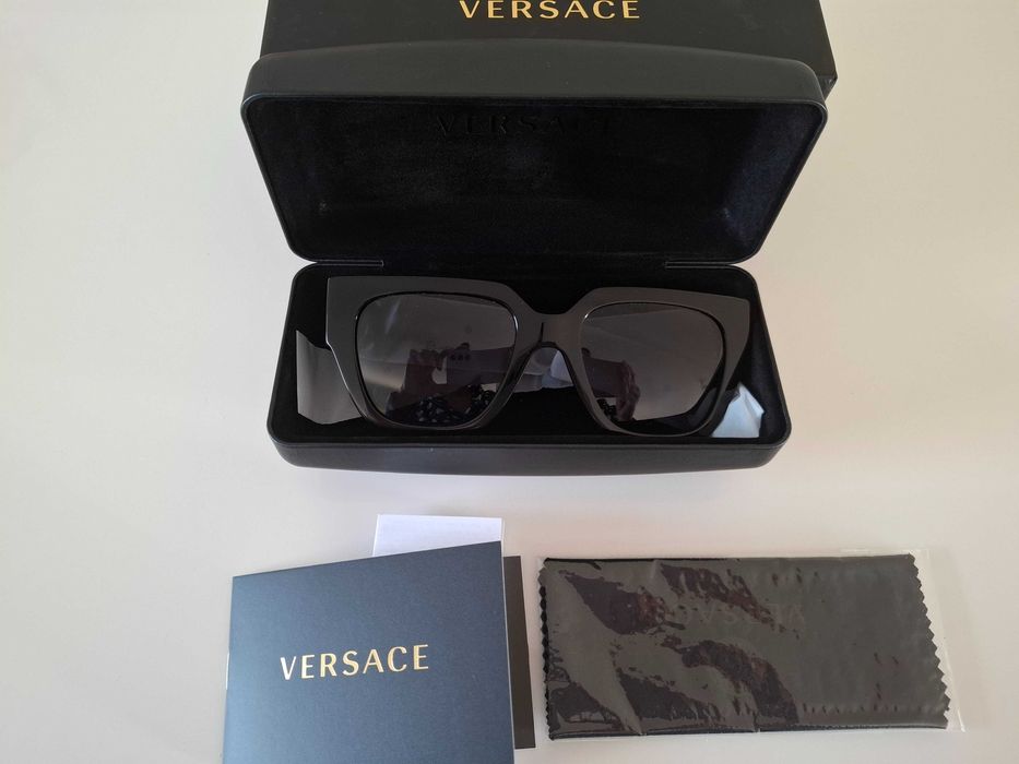 Очки солнцезащитные купленные в Италии Versace VE 4409 (GB1/87)