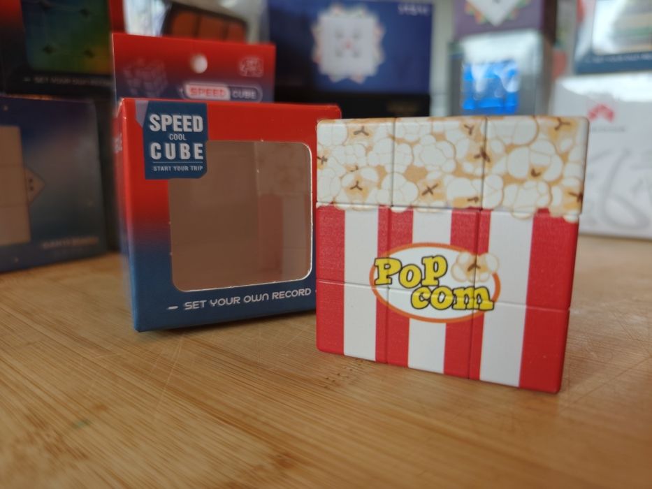 Cubo Mágico ZINA Star Popcorn 3x3 (Novo)