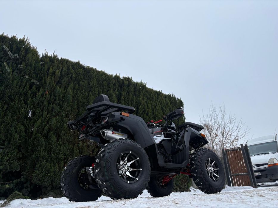 DUŻY QUAD 200CC Asix FOURCRAFT oparcie wyciągarka alufelgi raty dostaw
