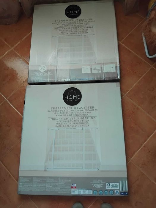 Barreira de segurança para escadas