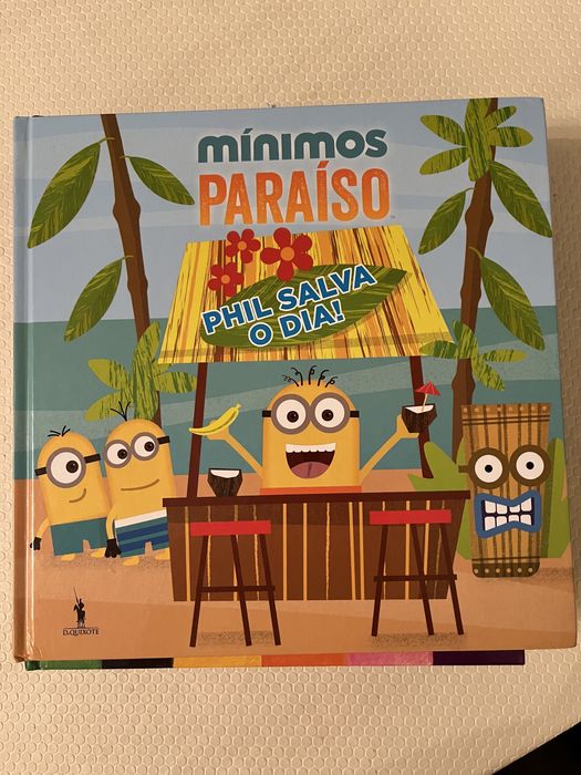 2 livros: Minions livros infantis