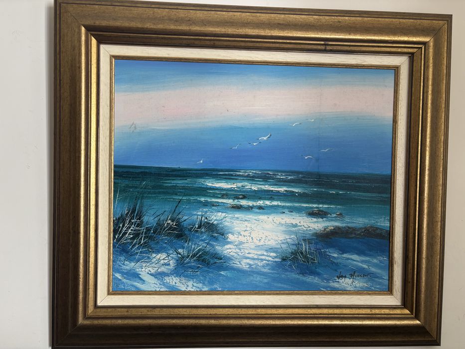 Quadro pintado à mão