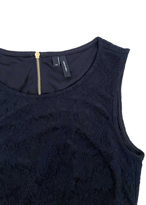 Мереживний топ із баскою Vero Moda, XS