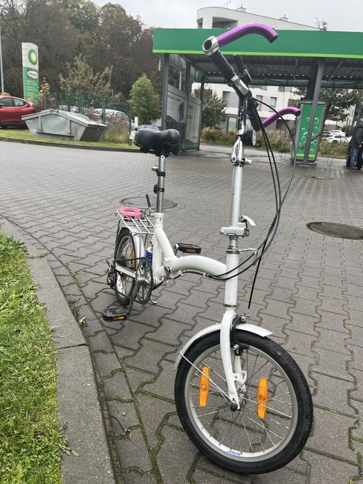 Rower miejski skladak