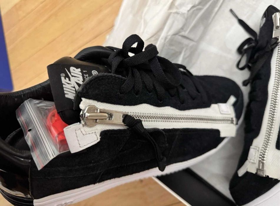 В НАЯВНОСТІ ЗАРАЗ‼️Кроссовки Nike Lunar Force 1 Low Acronym BLACK,найк